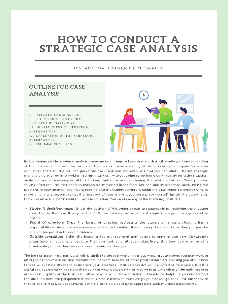 how-to-conduct-a-strategic-case-analysis-pdf-marketing-swot-analysis