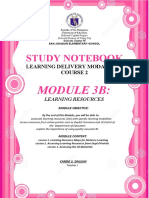 Module 3B Study Notebook