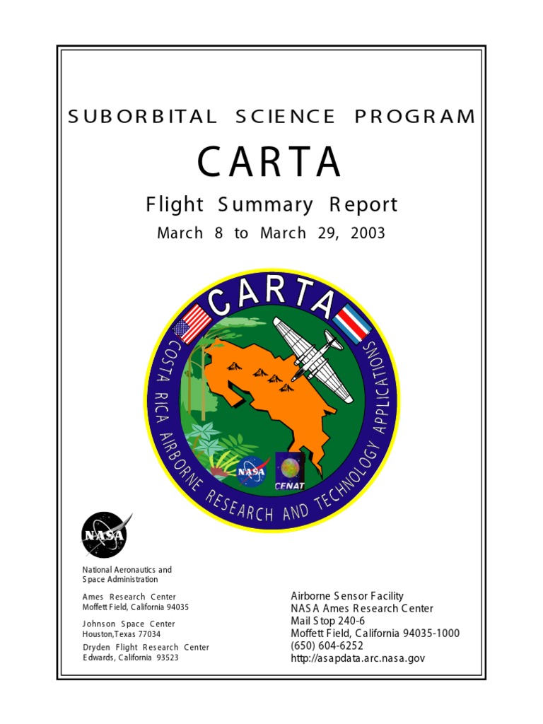 Carta 2003 | PDF | Image Resolution | Nasa