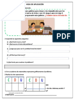 Ficha Matemática Agregando y Quitando