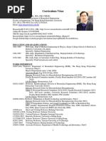 Biomedical Engineering Leader's CV | PDF | Science & Mathematics