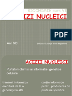 BIOCHIMIE curs VI Acizi nucleici