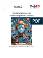 Nature of Inquiry and Research Worktext