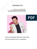 Monografia de Chayanne (En Proceso)