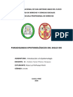 Paradigmas Epistemológicos Del Siglo Xxi - Resumen