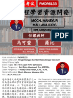 Idris, Moch. Mansyur Maulana, S.Pd.; 漢語課程學習資源開發二 (Le Finale Project A-V-AV Media Learning; 期末考試)