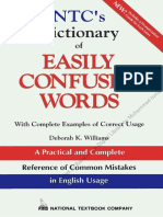 Dictionary of Confusing Words (BalochistaOkn Digital Library by Muhammad Ismail Mengal)