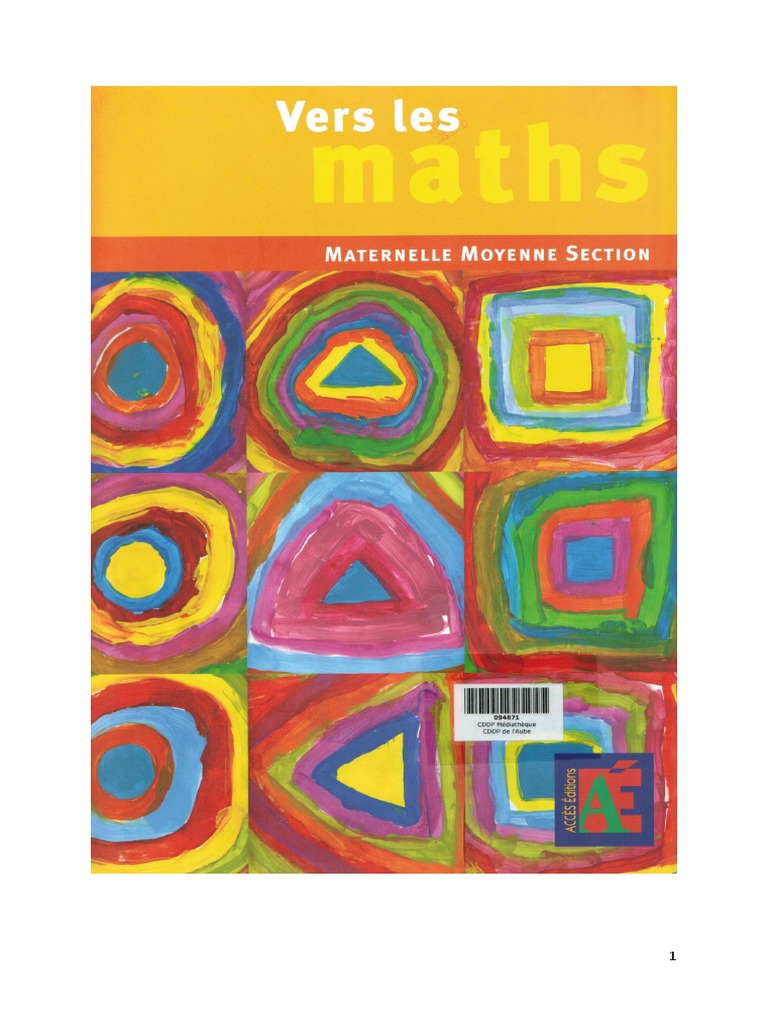 Accès aux Maths pour MS et GS | PDF