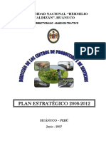 Plan Estratégico 2008-2012 Dirección Cenproser