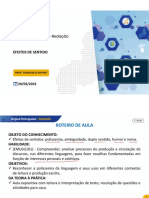 E. Médio 1 Manhã Redação 20 03 2023 Efeitos de Sentido