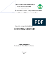 Economia Mediului IFR - FEPM An I