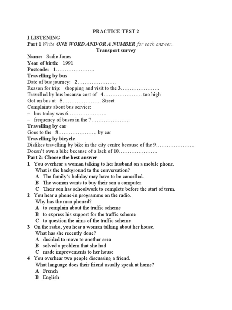 B2 Test 2 | PDF | Teachers | Schools