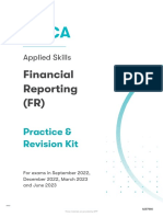ACCA FR Revision Kit 2022