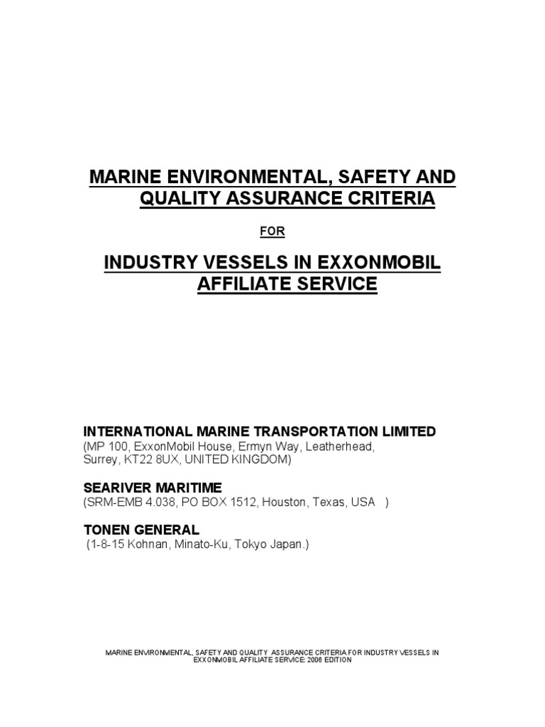 CC Exxonmobil-2006 | PDF