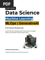 Data Science ML Full Stack Roadmap