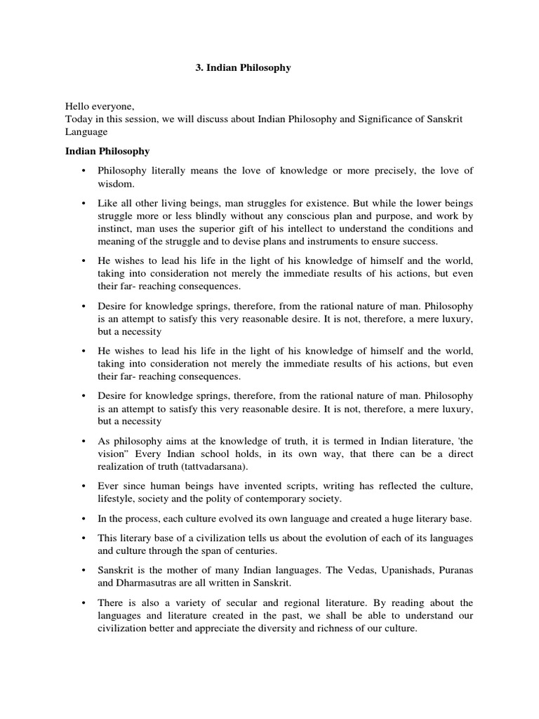 Indian Philosophies Notes Pdf Vedas Upanishads