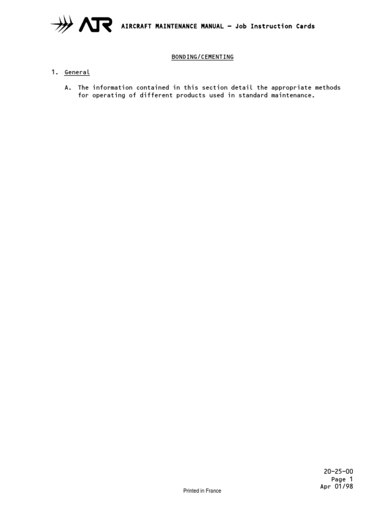 aircraft-maintenance-manual-job-instruction-cards-printed-in-france