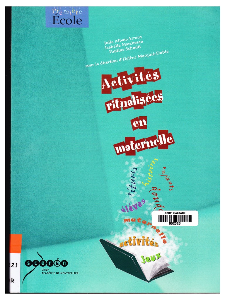 SCEREN - Activités Ritualisées en Maternelle | PDF