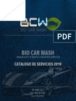 Catalogo de Lavado BCW