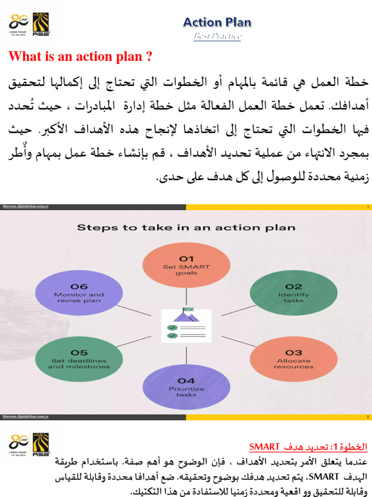 Guide For Action Plan | PDF