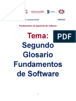 Glosario 2 de Fundamentos de Software