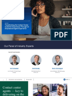 Presentation - Transforming The Contact Center Customer Experience Through An Empowered Agent Experience (Forrester - Livevox, Apr 2021)