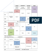 2023 2024 4p Timetable