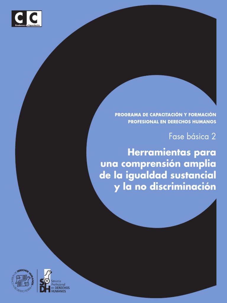 Capacitación en Igualdad y No Discriminación | PDF | Igualdad de género ...