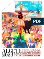 Programa Fiestas Algete 2023