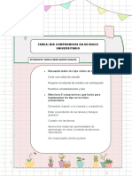 TAREA MIS COMPROMISOS EN MI INICIO UNIVERSITARIO. Yanela