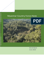 Myanmar Country Forest Note