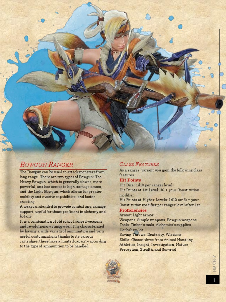 Ranger Light Bowgun PDF Ammunition Firearms