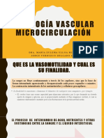 Fisiología Vascular Microcirculación