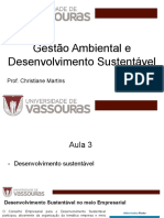 Aula 3 - Desenvolvimento Sustentável