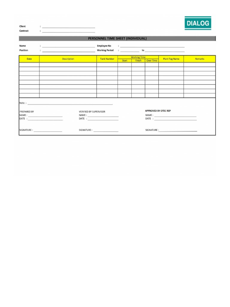 Timesheet form dpi manpower pdf