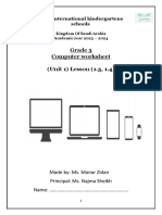 Computer Worksheet (1.3, 1.4) G3