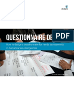 1607 ACAPS Questionnaire Design for Needs Assessment