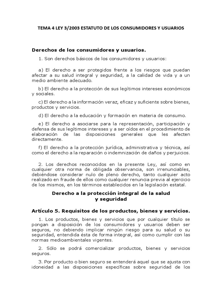 Ley 3 2003 De 3 De Marzo La Rioja