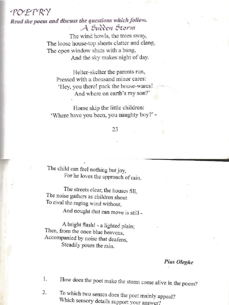 Poem | PDF