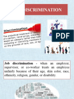 Job Discrimination