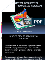 Distribucion de Frecuencias Agrupadas Datos Discretos y Continuas