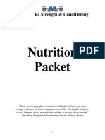 Nutrition Packet