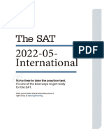 2022 May International SAT QAS PDF With Corrected Answers - McElroy Tutoring