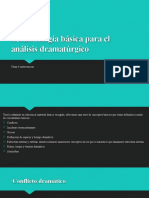 Terminología Básica para El Análisis Dramatúrgico