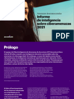 Accenture Informe de Inteligencia Sobre Ciberamenazas