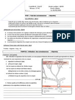 Devoir 3 Modele 3 SVT 1ac Semestre 1