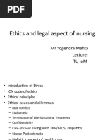 2074 Ethics and Legal Aspect of Nursing