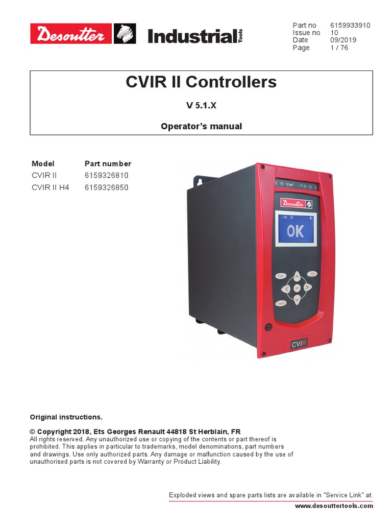 CVIR II User Manual English 6159933910 En-10-En-1 | PDF