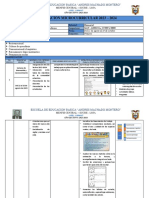 Planificación Semana Uno Tercero
