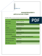 Application Form